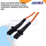Patch Cord MTRJ-MTRJ, Duplex Multimode 62,5/125um, 1 meter (LSZH) (NVL-DPMM1-MTRJ-MTRJ-001)