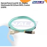 Netviel Patch Cord SC-FC, Duplex Multimode 50/125um OM3, 2 meter (LSZH) (NVL-DPMM3-SC-FC-002)