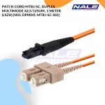 Patch Cord MTRJ-SC, Duplex Multimode 62,5/125um, 1 meter (LSZH) (NVL-DPMM1-MTRJ-SC-001)