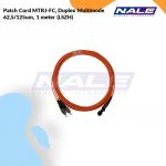 Netviel Patch Cord MTRJ-FC, Duplex Multimode 62,5/125um, 1 meter (LSZH) (NVL-DPMM1-MTRJ-FC-001)