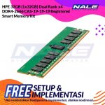 HPE 32GB (1x32GB) Dual Rank x4 DDR4-2666 CAS-19-19-19 Registered Smart Memory Kit (815100-B21)