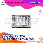 HP 1TB 12G SAS 7.2K 2.5in 512e SC HDD (765464-B21)