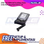 2TB 7.2K RPM SATA 6Gbps 512n 3.5in Hot-plug Hard Drive, CK (400-AUWQ)