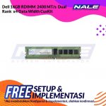 Dell 16GB RDIMM  2400 MT/s  Dual Rank  x4 Data Width CusKit