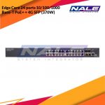Edge Core 24 ports 10/100/1000Base-T PoE+ + 4G SFP (370W) (ECS2100-28PP)