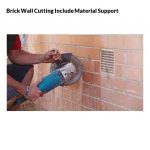 Brick Wall Cutting Include Material Support