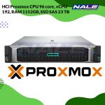 HCI Proxmox CPU 96 core, vCPU 192, RAM 1152GB, SSD SAS 23 TB
