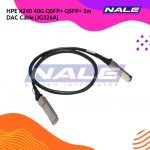 HPE X240 40G QSFP+ QSFP+ 1m DAC Cable (JG326A)