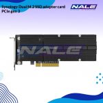 Synology Dual M.2 SSD adapter card PCIe gen 3 (M2D20)