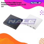 Prolink 4-Port USB Charger IntelliSense 90W PD Type C & QC 3.0 (PDC49001)