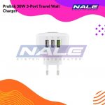 Prolink 30W 3-Port Travel Wall Charger (PTC32501)