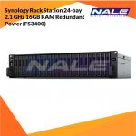 Synology Rack Station 24-bay 2.1 GHz 16GB RAM Redundant Power (FS3400)