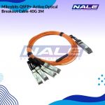 Mikrobits QSFP+ Active Optical Breakout Cable 40G 3M