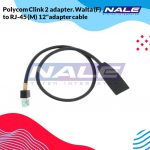Polycom CLink 2 adapter. Walta (F) to RJ-45 (M) 12"adapter cable