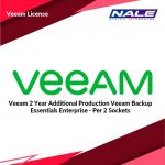 Veeam 2 Year Additional Production Backup Essentials Enterprise - Per 2 Sockets