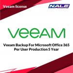 VEEAM  BACKUP FOR MICROSOFT OFFICE 365 PER USER PRODUCTION 5 YEAR