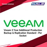 Veeam 3 Year Additional Production Backup & Replication Standard - Per Socket