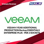 VEEAM 4 YEAR ADDITIONAL PRODUCTION Backup ESSENTIALS ENTERPRISE PLUS - PER 2 SOCKETS