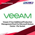 Veeam 3 Year Additional Production Management Pack For Microsoft System Center - Per Socket