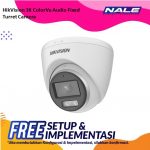 HikVision 3K ColorVu Audio Fixed Turret Camera (DS-2CE72KF0T-FS)