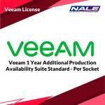 Veeam 1 Year Additional Production Availability Suite Standard - Per Socket