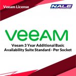 Veeam 3 Year Additional Basic Availability Suite Standard - Per Socket