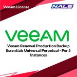 Veeam Renewal Production Backup Essentials Universal Perpetual - Per 5 Instances