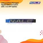 8-Port Managed Gigabit Ethernet Switch with 2 1G SFP Uplinks