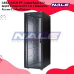 ABBA-RACK 19″ Closed Rack 42U depth 1150mm with 3 in 1 Biometric Access Control System