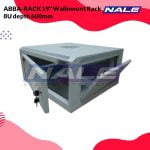 ABBA-RACK 19″ Wallmount Rack With Removable Side Panel 8U depth 600mm