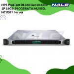 HPE ProLiant DL360 Gen10 4210 1P 16GB, 960GB SATA MU SSD, NC 8SFF Server