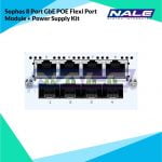 Sophos 8 Port GbE POE Flexi Port Module + Power Supply Kit (For SG/XG 210 & 230/3xx/4xx) With Us Power Cord