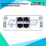 Sophos 4 Port GE Copper Bypass (2 Pairs) Flexi Port Module (For All XGS Rackmount Models)