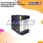Huawei NE40E-X8 with 2+1 Redundant SRU/SFU, 4*DC Power (CR5P08BASD70)