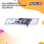 Cisco 12000 Line Card 4OC12X/POS-I-SC-B 4 PORT OC12 POS B