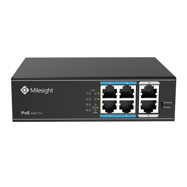 Milesight 4 Port POE Switch