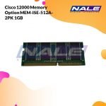 Cisco 12000 Memory Option MEM-ISE-512A-2PK 1GB (MEM-ISE-512A-2PK)