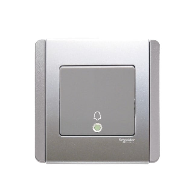 SAKLAR BELL NEO E3031VBP_GS GREY SILVER SCHNEIDER