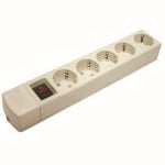 UTICON STOP KONTAK 5 LUBANG + SAKLAR ST-1582 NC