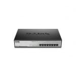 D-Link 8-Port Gigabit PoE & Desktop Switch DGS-1008MP