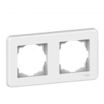 FRAME 2 GANG LEONA SCHNEIDER UNIVERSAL LNA5800221