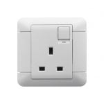 Schneider Stop Kontak AC Arcato With Neon White (E8115N_WE)