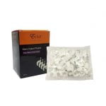 ECLAT KLEM KABEL 16MM PUTIH PAKU BETON ROUND CABLE CLIPS NO 16