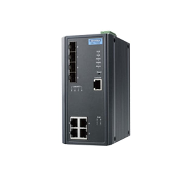 Advantech 4G+4SFP with POE wide temperature (EKI-7708G-4FPI-AE)