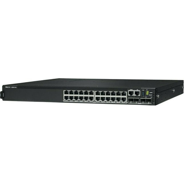 Dell Powerswitch N2224X-ON, 24x1/2.5G, 4x25G, 2x40G Stacking