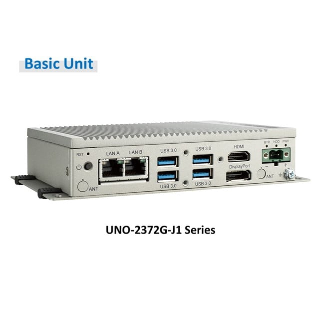 Advantech Intel Atom E3845/ Celeron J1900 Small-Size Modular Box Platform (UNO-2372G-J121AU)