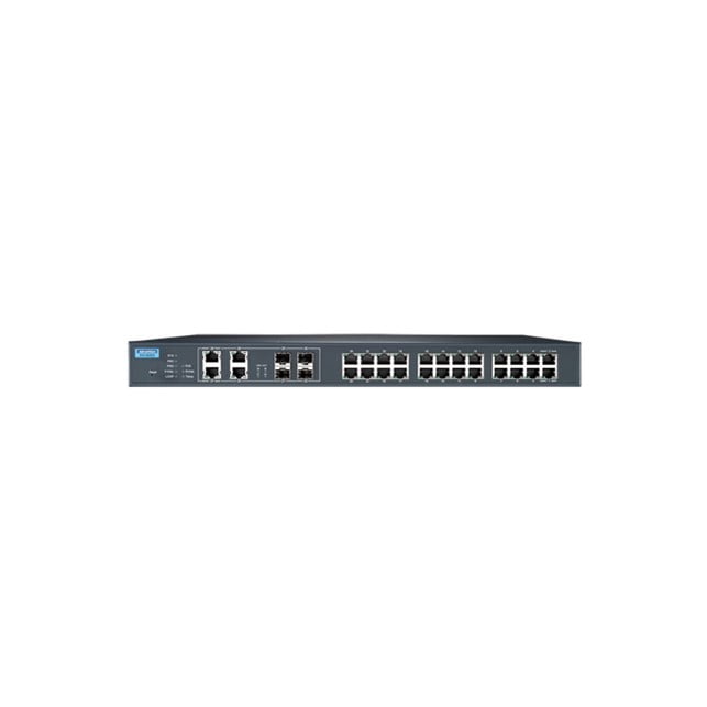 Advantech 24GE+4G Combo Port L3 Managed Switch with Wide Temperature (EKI-9628G-4CI-AE)