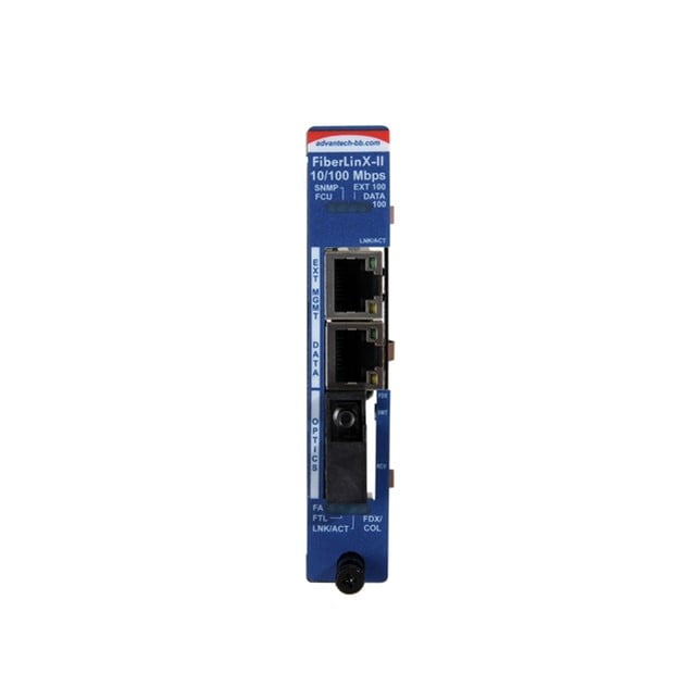 Advantech Managed Modular Media Converter, 100Mbps, Single-Strand 1310xmt, 20km, SC (IMC-762-SST)