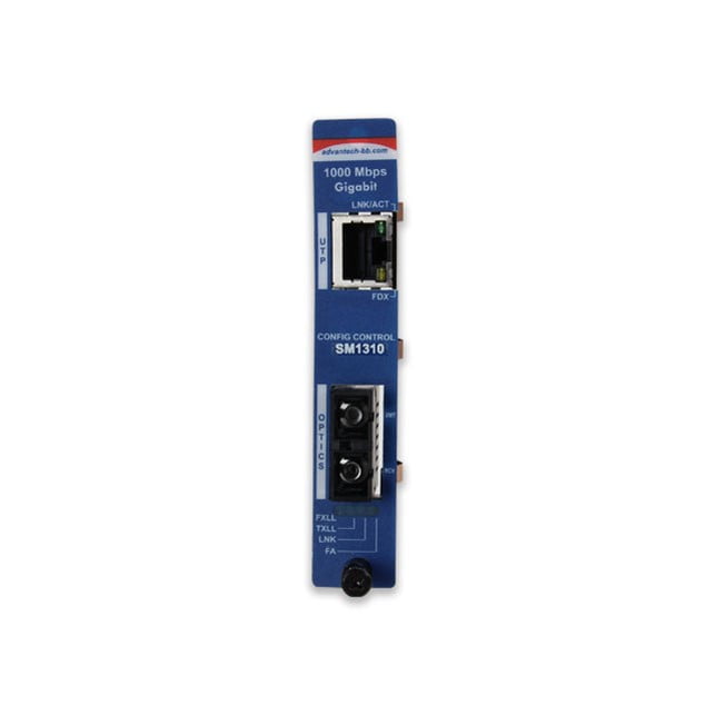Advantech Managed Modular Media Converter, 1000Mbps, Single mode 1550nm, 100km, SC (IMC-771-SXL)