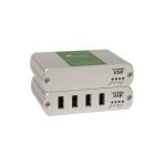 Advantech USB Extender, 4 Port, USB 2.0 over CAT 5e, 100m, UK Power Supply - Gambar 2